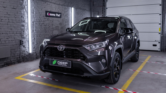 RAV 4, оклейка зон риска