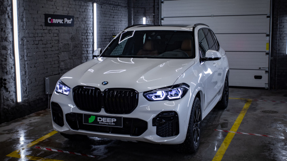 X5, Deep оклейка зон риска и двери